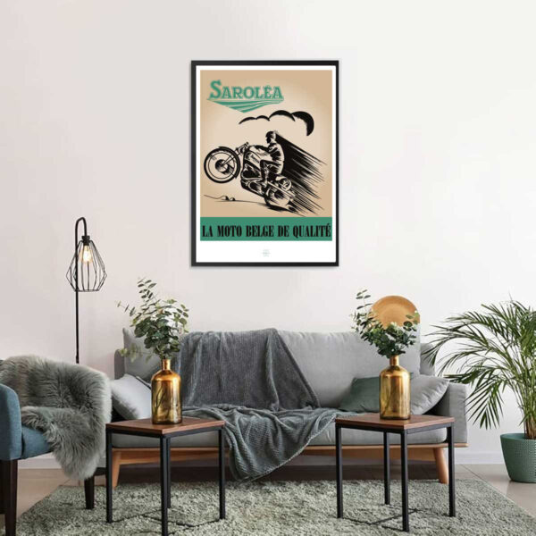 Affiche Saroléa - La moto belge de qualité – Image 2